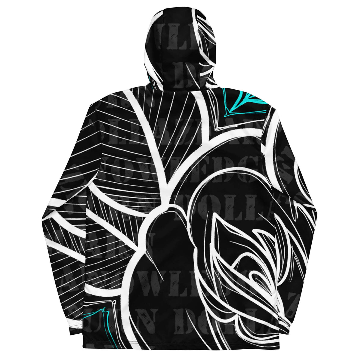 black men's windbreaker