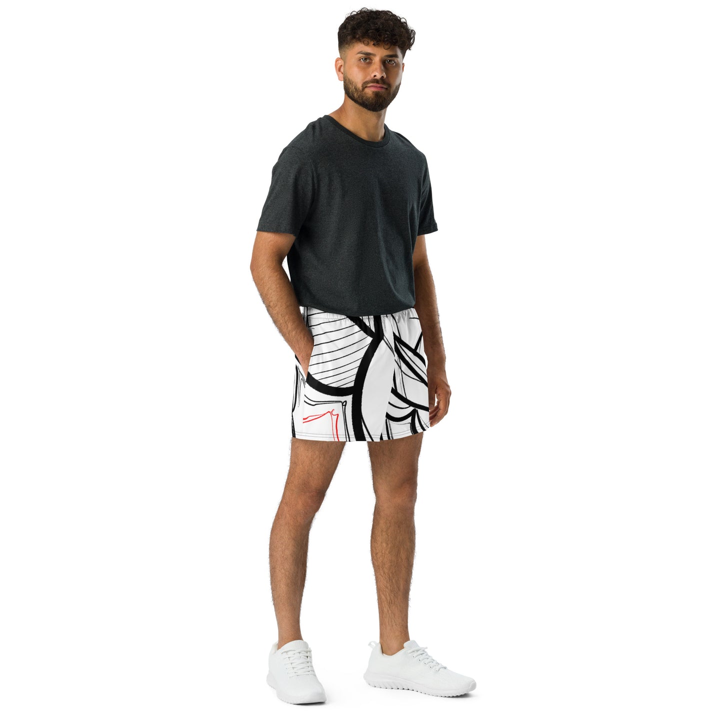 All-Over Print Unisex Athletic Shorts